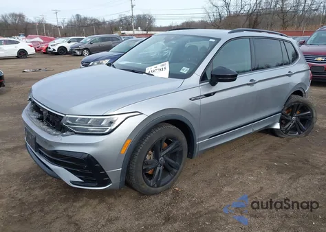 2023 Volkswagen Tiguan 2.0T Se R-Line Black from USA, damaged, VIN 3VV8B7AX8PM003528